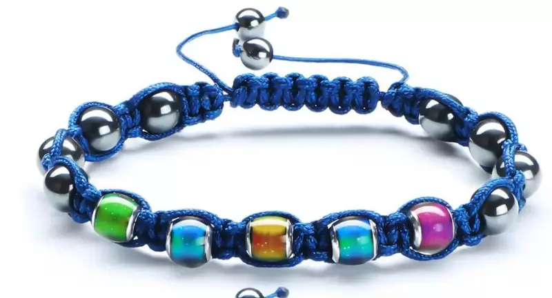 Thw3 bunte Perlen handgemachtes elastisches Armband für Damen schmuck