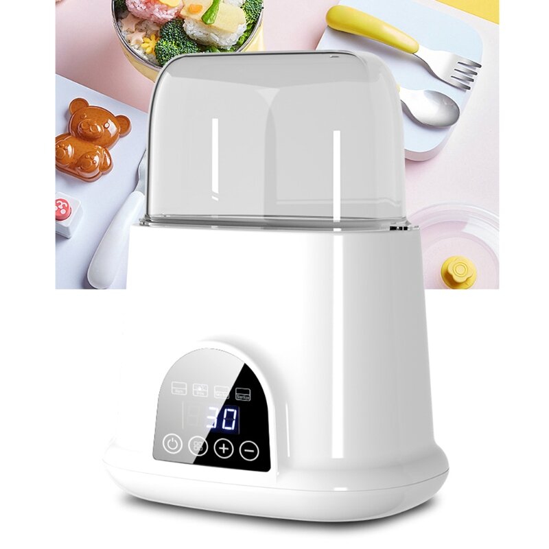 Podgrzewacz do butelek do karmienia dziecka Sterylizator Podgrzewacz do żywności Automatyczny inteligentny termostat z LCD mleka