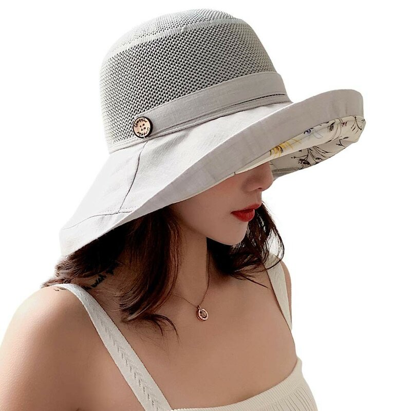 Пляжные шляпы от солнца, женская панама, Женская дышащая шляпа для защиты рыбака, летние шляпы, дышащие