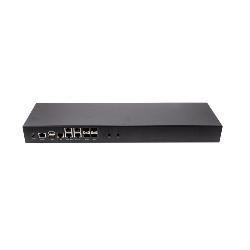 Free Shipping Qotom 1U Rackmount SFP+ 10GB/SFP 1GB /2.5G / I225 2.5GB LAN C3558R C3758 C3758R Pfsense Firewall Home Router