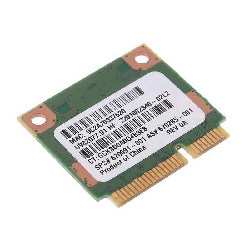 Scheda wireless WLAN Half Mini PCIe RT5390 670691-001 per RaLink HP436 CQ45