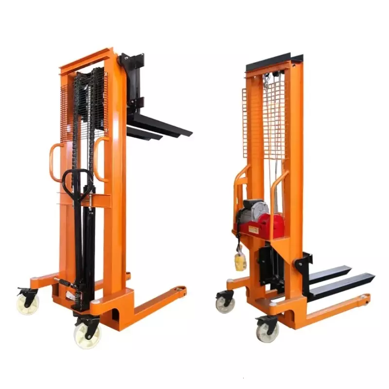 New 2Ton 1.6M Hand Pallet Truck Stacker Hydraulic Manual Forklift for Material Handling Pallet Truck