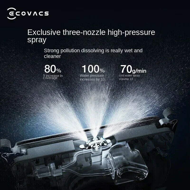 New Ecovacs Window Cleaning Robot W2PRO Multi functional Mobile Base Station Household High Floor Automatic Cleaning