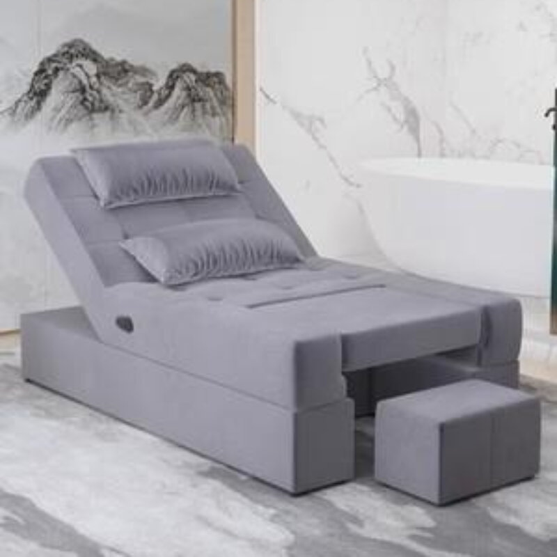 Foot Bath Pedicure Chairs Massage Lounger Single Person Pedicure Stool Multifunctional Spa Sandalye Commercial Furniture CM50XZ
