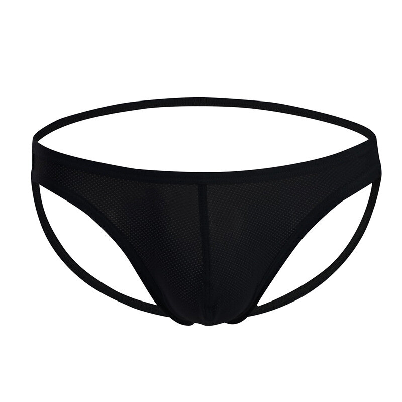 ADANNU men's sexy panties nightclub performance low waist hip T underwear breathable shorts head AD7106