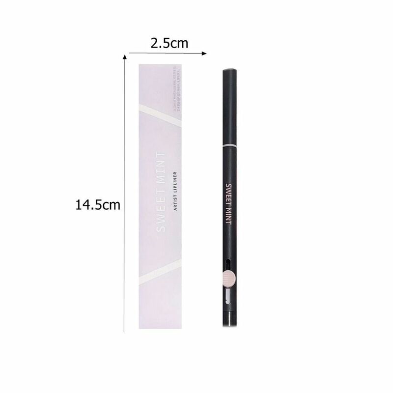 New Waterproof Lipliner Pencil Natural Velvet Lip Liner Outline Lip Contour Line Matte Matte Lipstick Pencils