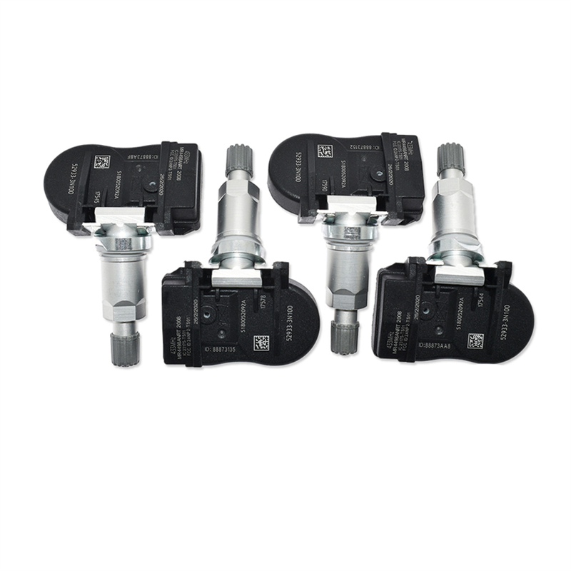 Monitor de presión de neumáticos TPMS, Sensor de 4 piezas, 52933-3N100, 529332M650, S180052092C, para Hyundai Accent, Kia Sorento