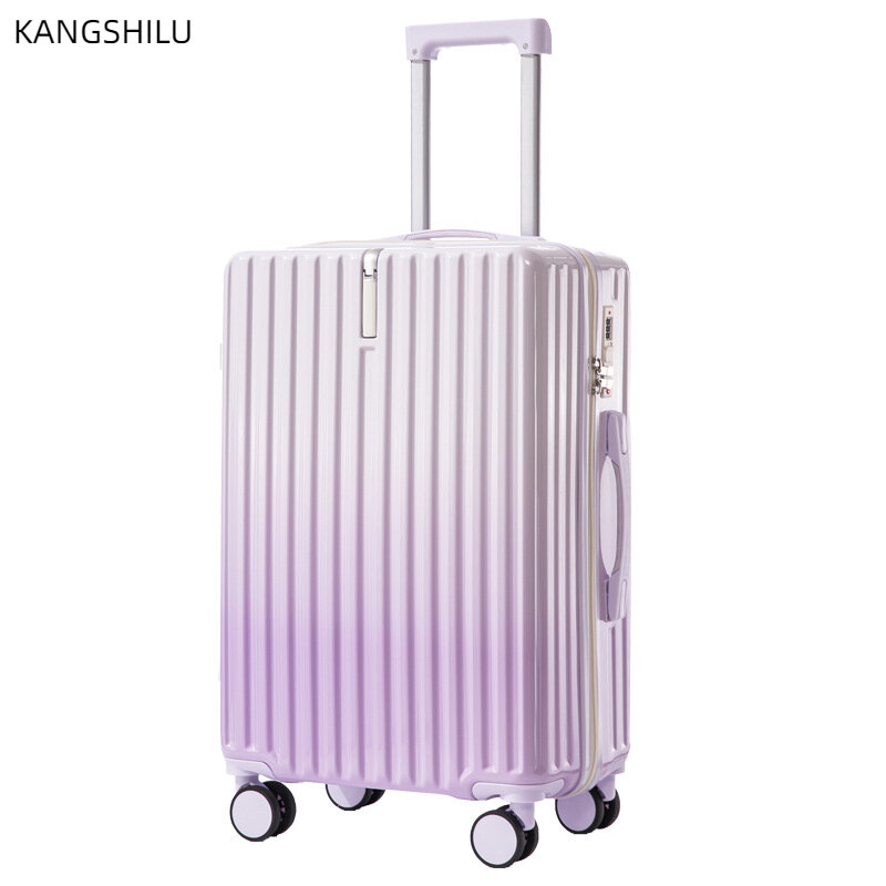 Suitcases with travel wheels travel men and women 24Inch traveling trolley case boarding suitcase with combination lock luggage