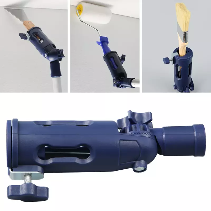 Pinsel Extender Farb roller Verlängerung stange Klemm werkzeug Teleskops tab Lack griff Werkzeug zum Lackieren Decken griff Werkzeug