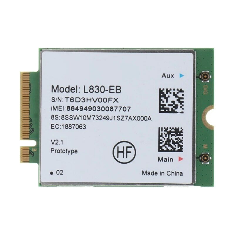 L830-EB 4G встроенный модуль-Многофункциональный одиночный модуль для Lenovo X280, X380, S1, P52s, T580, T480, L580