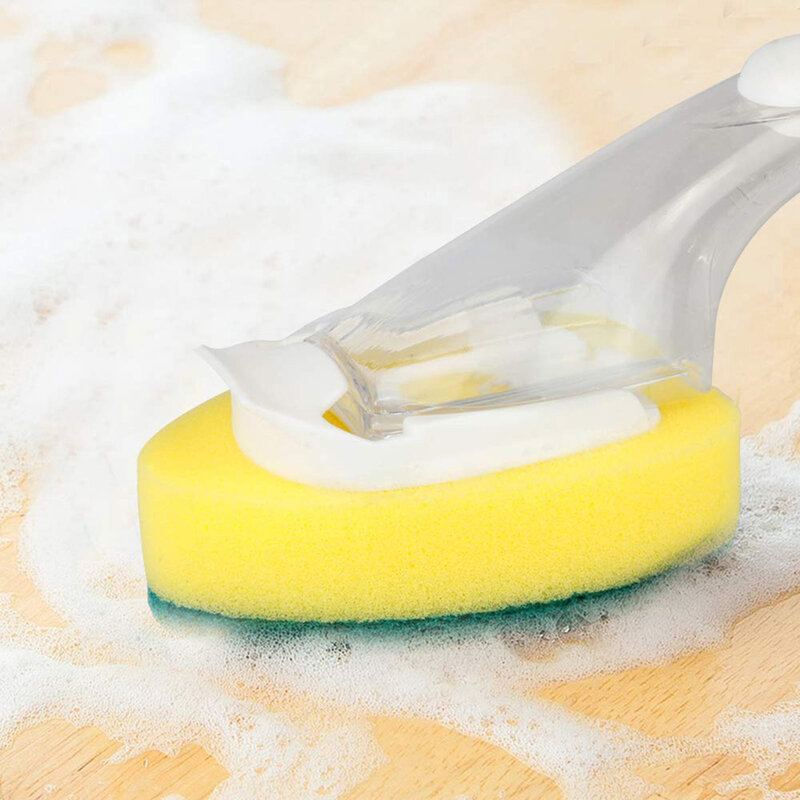 Щетка для бытовой чистки, щетка для детской посуды, губка для кухонной утвари, очищающая губка, кухонный инструмент для чистки