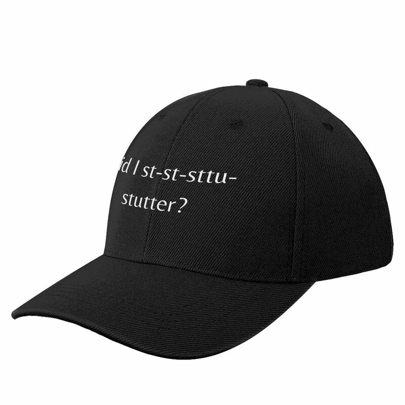 Did I Stutter? Baseball Cap boonie hats Military Tactical Caps Anime Hat Men's Hats Women's