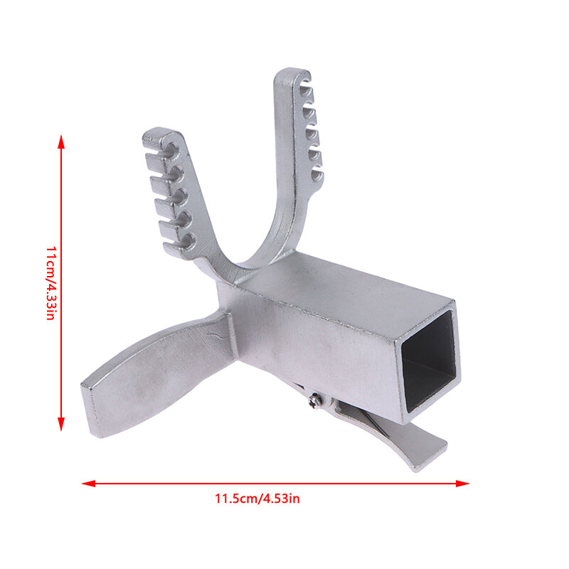 Silver Bow Door Slingshot Accessories Mechanical Slingshot DIY Accessories Module Stainless Steel Trigger For Camping Hunting