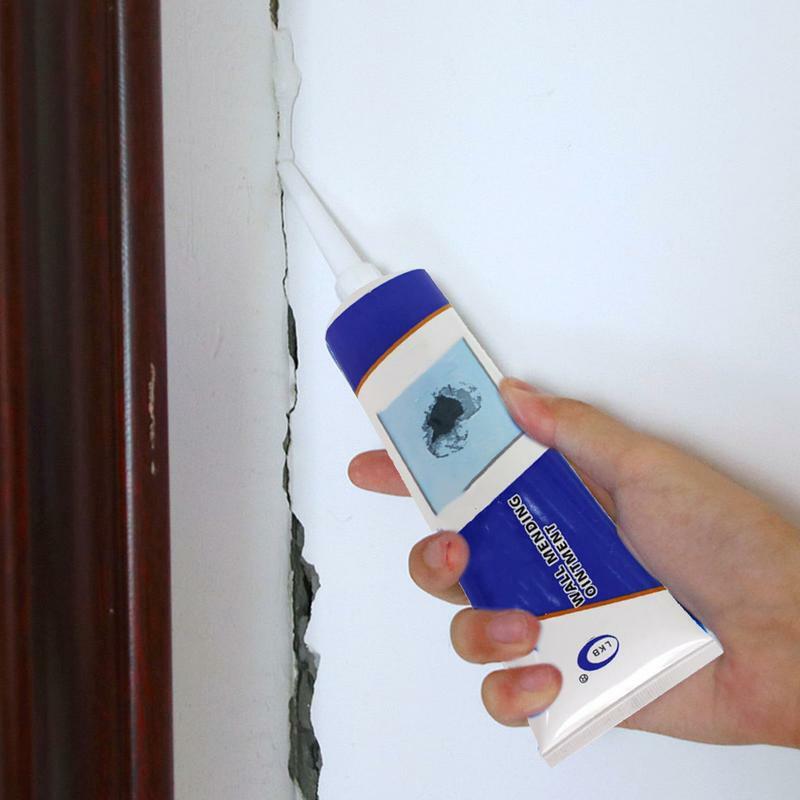 Agente reparador de pared resistente al agua, crema reparadora de pared de 250g con raspador de pintura, Parche de secado rápido a prueba de moho válido