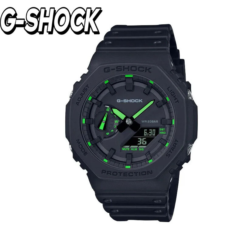 G-SHOCK Nieuwe Boerderij Eiken GA-2100 Serie Horloge Heren Multifunctionele Buitensport Schokbestendig Led Wijzerplaat Dual Display Heren Quartz Horloge.