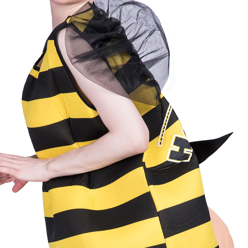 Engraçado adulto animal jogar roupas halloween insetos abelhas composto esponja cosplay festa adereços trajes