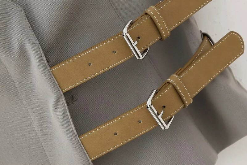 Chaleco Corto con cuello halter y cinturón para mujer, Tops de estilo Vintage con espalda descubierta y botones, Tops elegantes 2024