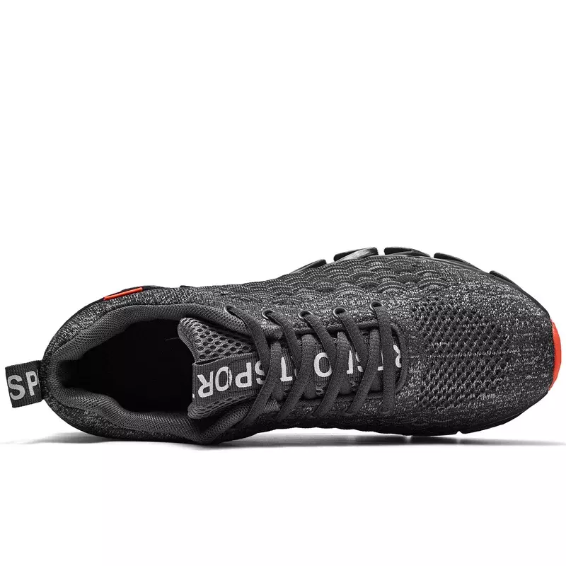 Sneakers da uomo Mesh traspirante Fly tessitura scarpe da corsa da uomo Outdoor Grass Jogging Walking Sneakers per uomo scarpe da allenamento 36-47