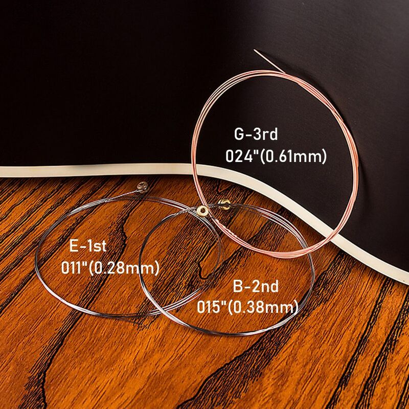 1/5/10pcs High Quality 3 Styles Bright Tone Classic Guitar Parts Musical Instruments Acoustic Guitar Strings Classical Folk
