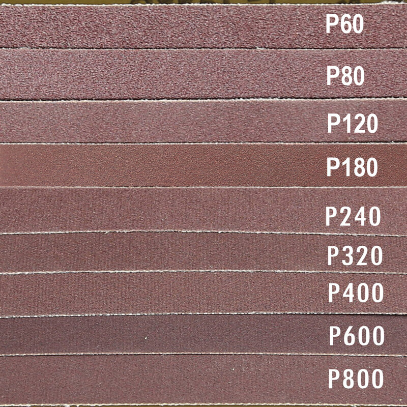 Абразивные шлифовальные ленты для дерева, мягкого металла, 915*50 мм, 10 шт.