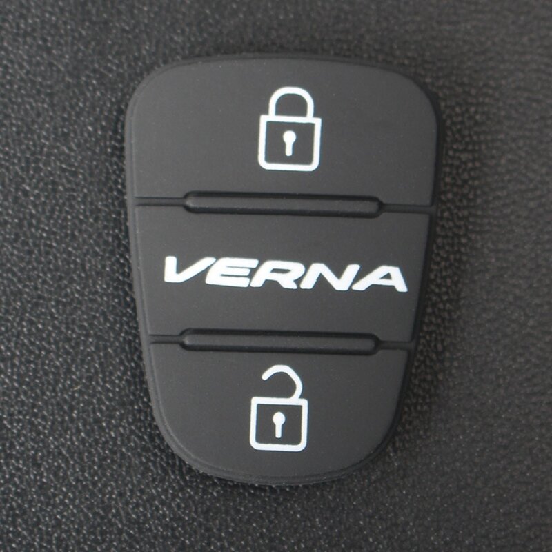3-przyciskowy zdalny osłona na klucze samochodowy klucz składany czarny obudowa kluczyka samochodowego podkładka gumowa dla Hyundai Picanto/Solaris/ Accent/Tucson/Kia