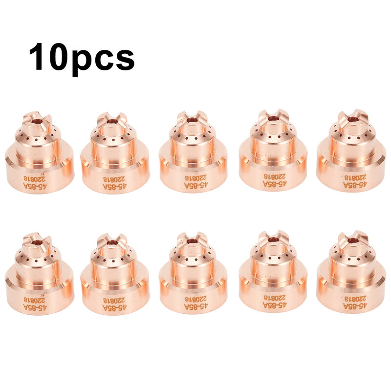 10 Pcs 220818 Plasma Cutter Shield Fittings Cover For 45XP 65 85 105 Cutting Torch Consumable Welding Equipment Accessories