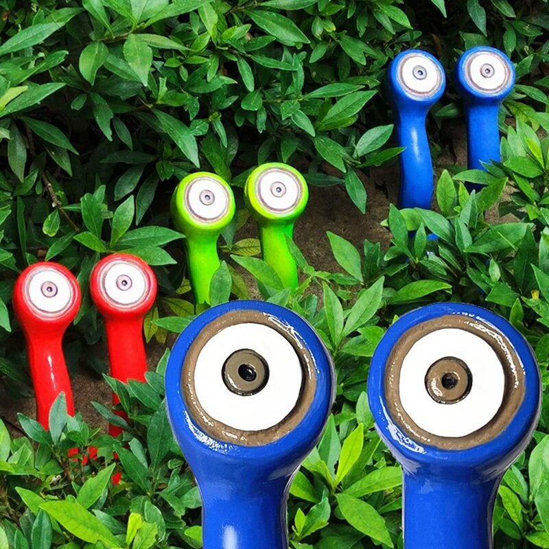 Creative Snail Statues Garden 's Eye Fairy Garden Statue Accessories Stem Eye Resin Crafts Funny Garden Decor Yard Art