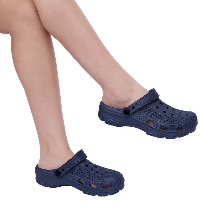 Kidmi Fashion Men zoccoli pantofole zoccoli estivi pantofole pantofole da spiaggia traspiranti all'aperto pantofole da giardino morbide da uomo sandali da casa