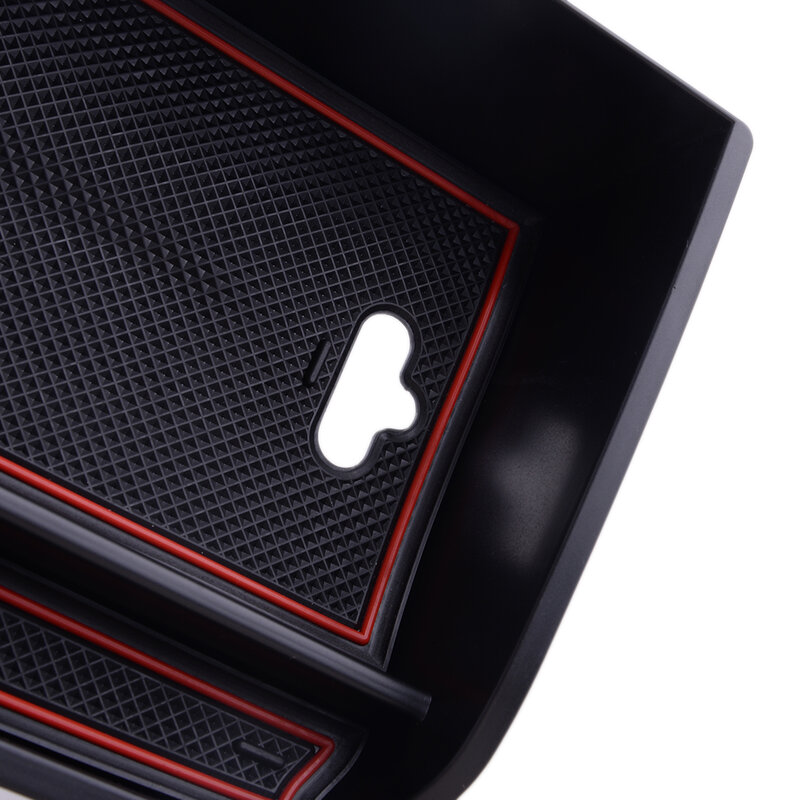 Автомобильная центральная консоль черный подлокотник коробка для хранения держатель Органайзер Лоток подходит для Toyota Hilux 2015 2016 2017 2018 2019 2020 2021