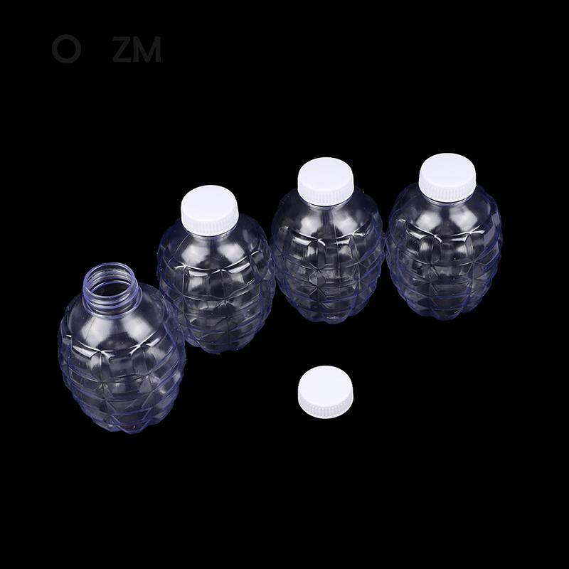 4 szt. Żel wodny akcesoria do koralików żel wodny butelki z koralikami plastikowy zasobnik butelki z ananasem do nauki eksperymentalnych materiałów eksploatacyjnych