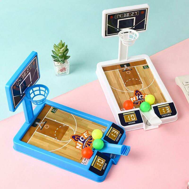 3/8 Balls Indoor Basketball Shooting Sports Games Children Play Sets Hoop Interactive Kids Board Game Desktop Ball Children Toy