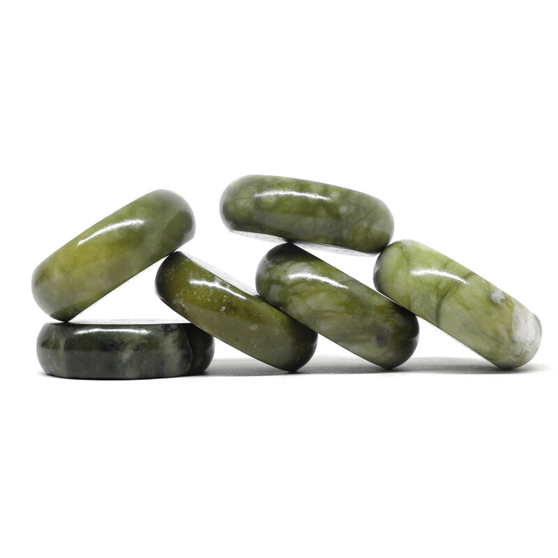 6x6cm Spa hot Stone Beauty Stones massaggio pietra verde pietra naturale Hot relief Stress RELAX jade Massage set massaggio alla punta