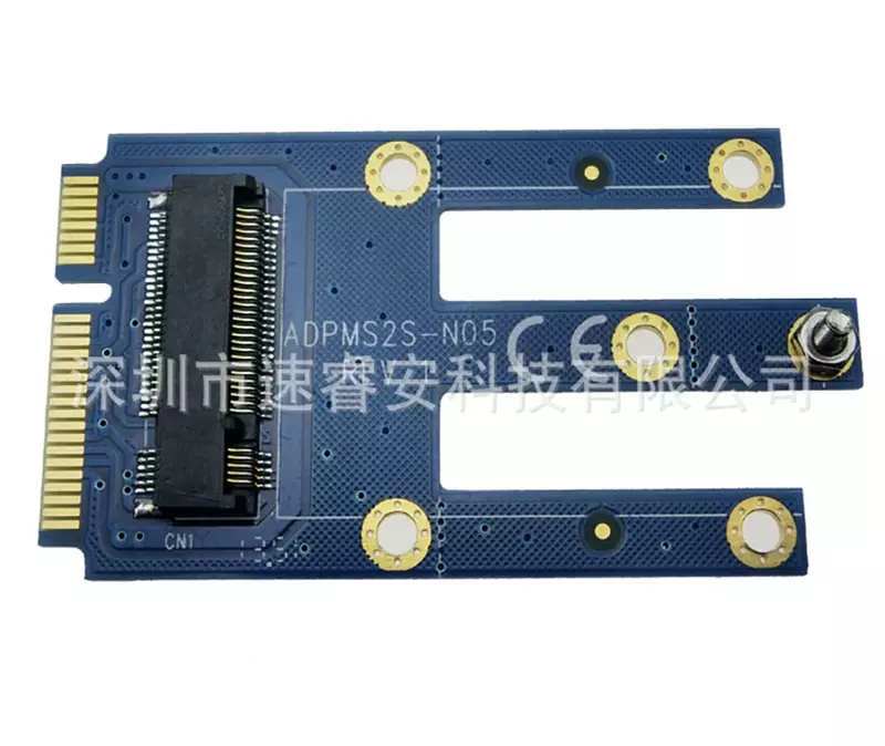 Mini Adaptador PCI-E, NGFF, M.2 Chave B para Mini PCIe, 3G, 4G, Moudle, ME906E, EM12G, EM7345, ME936, EM7455