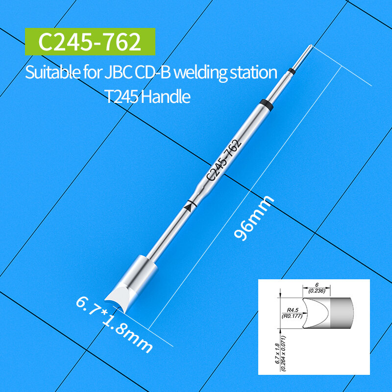 Серия C245, наконечники для паяльника, женственная модель, женская модель, для ручных инструментов T245