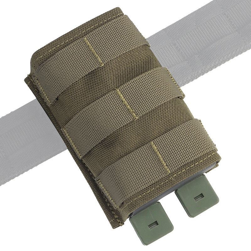 7.62 قطعة واحدة من حقيبة المجلات AR15 كيوي للاحتفاظ بها مشبك شريطي ممول لحزام المعركة التكتيكي FCPC V5 سترة كرات الطلاء