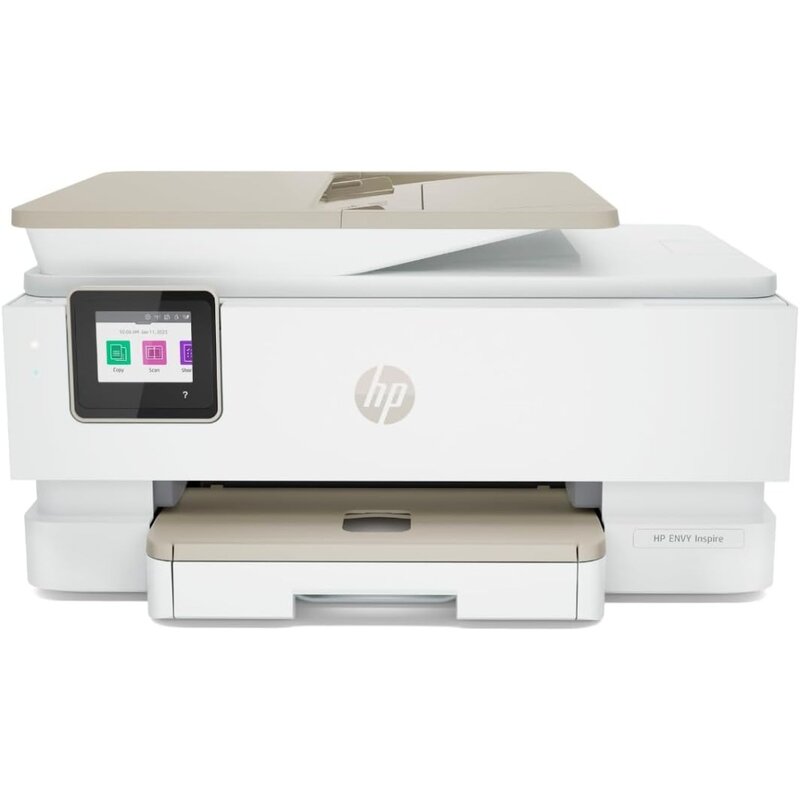 Беспроводной цветной струйный принтер ENVY Inspire 7958e, печать, сканирование, копирование, легкая настройка, мобильная печать, лучше всего для дома, мгновенные чернила
