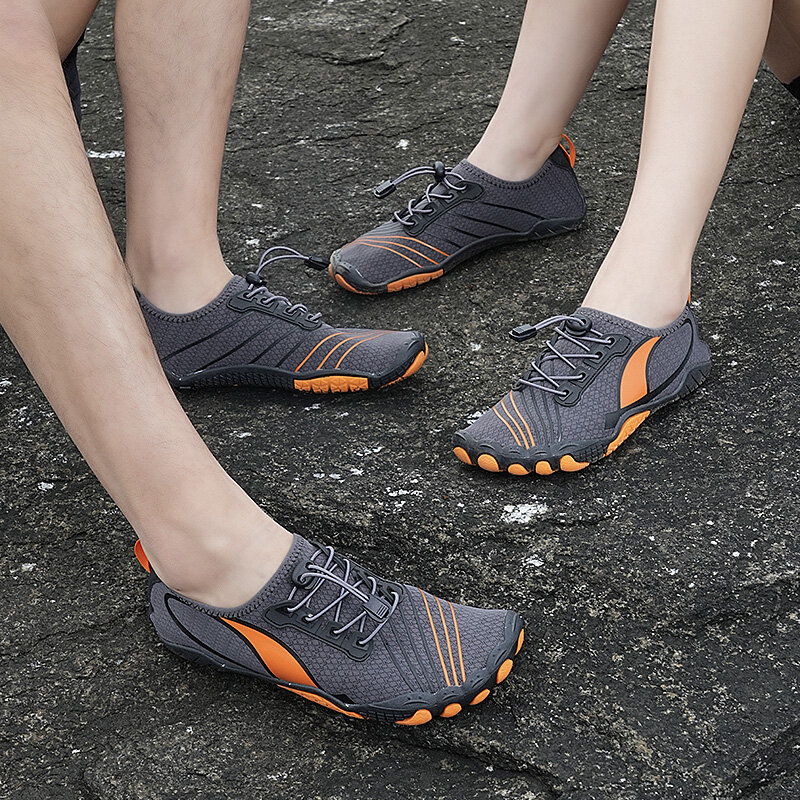 Barefoot-Chaussures de sports aquatiques pour hommes, baskets respirantes 3/4, équipement de plein air, entraînement rapide