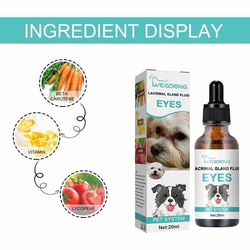 Eye Cleaner For Dogs Tear Stains Wash Removers Eye Essence With Mild Ingredients Tear Stain Remover Pet Eye Cleaner For Runny