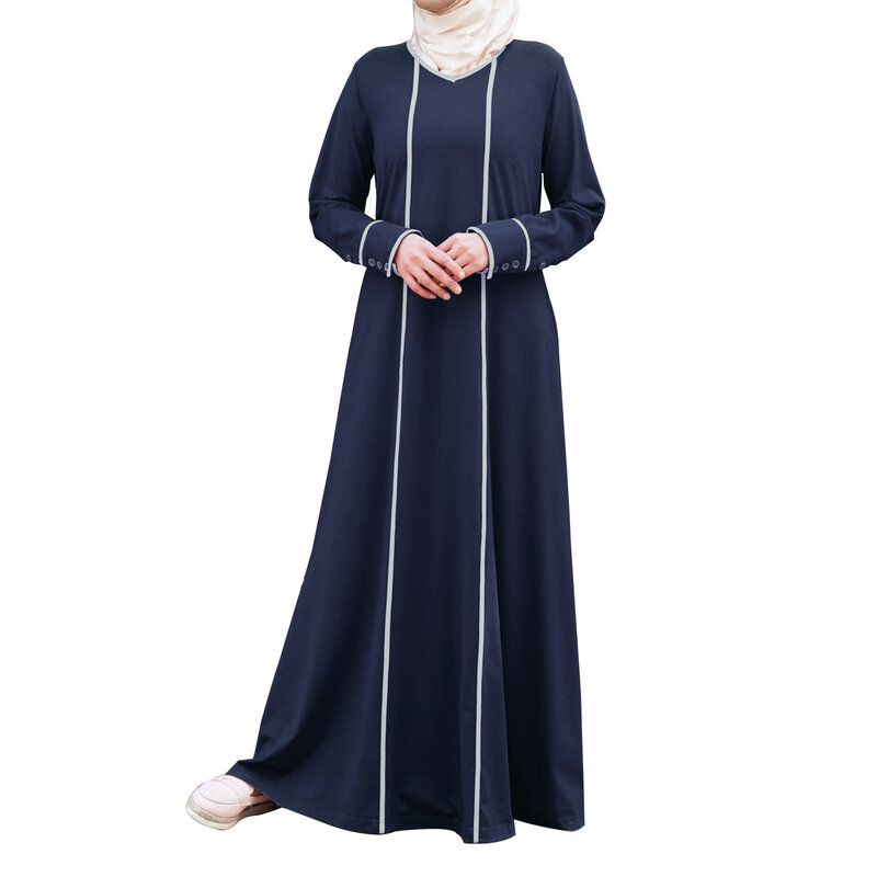 Abayas Voor Vrouwen Moslim Mode Islamitische Kleding Saudi Arabia Kaftan Dubai Kalkoen Kaftan Shirts Lange Jurk Casual Losse Blouse