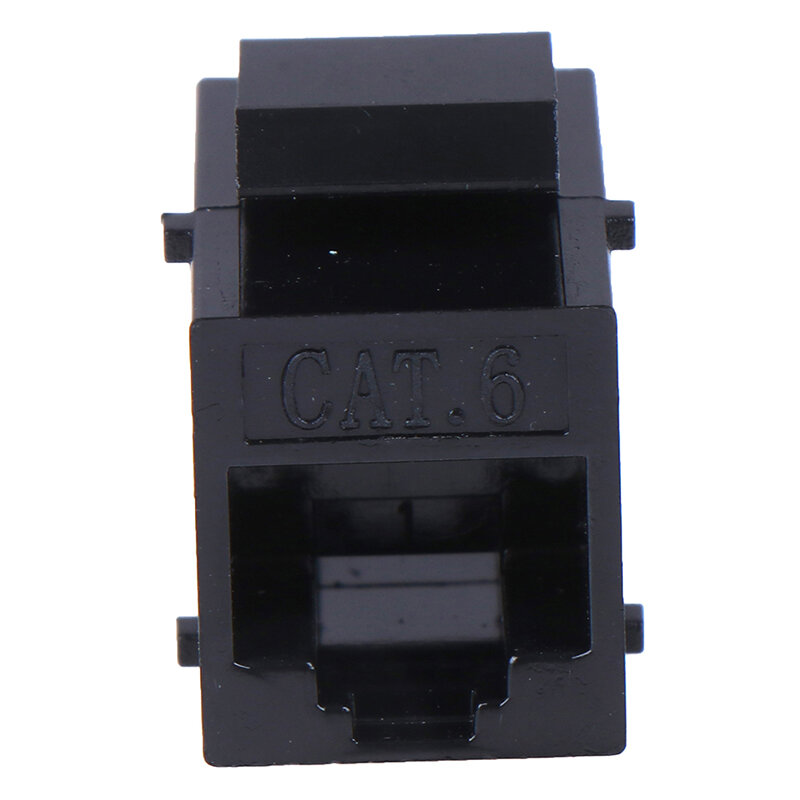 Inline acoplador tipo Keystone Jack, fêmea para conectores fêmea, Straight-Through Keystone módulo adaptador, CAT6 RJ45