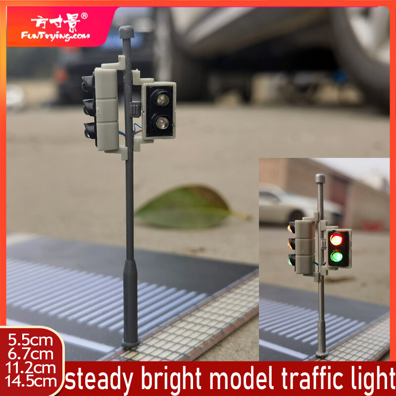 Model traffic lights highlight Japanese steady  bright traffic led model models available in multiple scale 1/87 train material