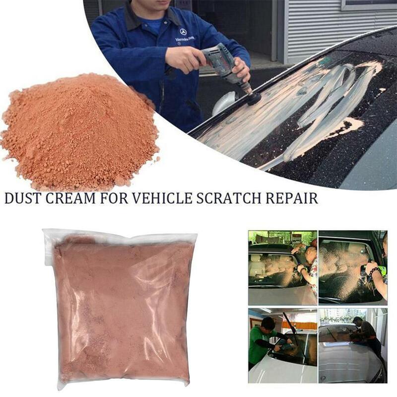 Polvo de pulido de parabrisas de coche, herramienta de reparación de eliminación de arañazos de ventana, espejos de vidrio, compuesto, óxido de cerio, 30g