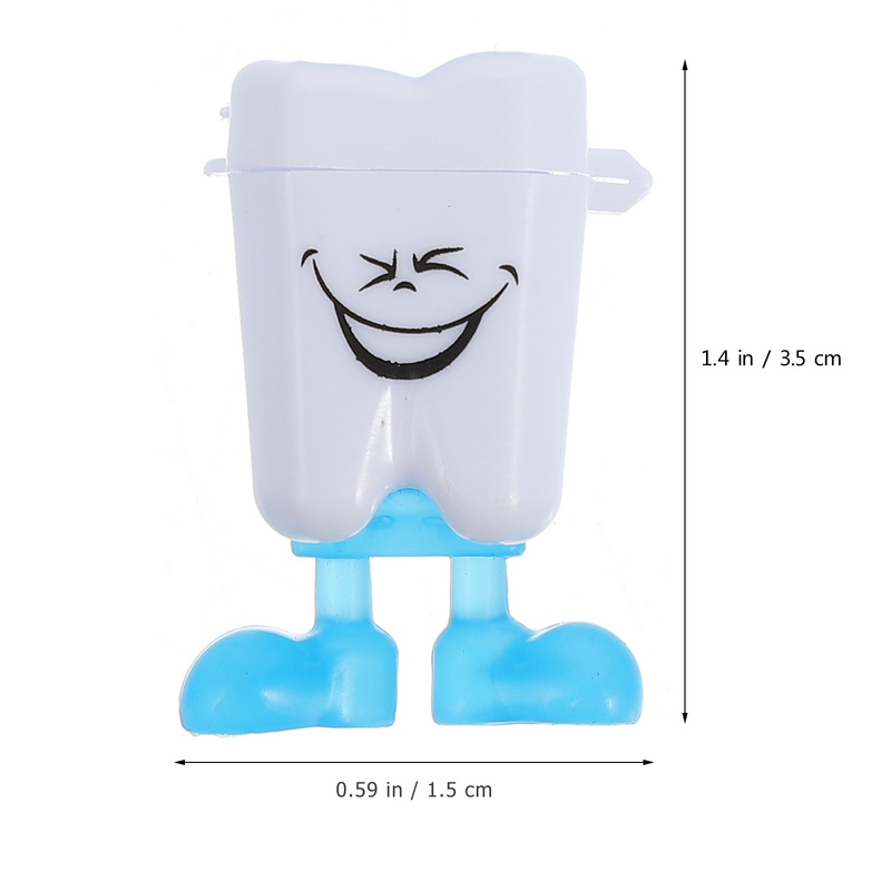50 szt. Małe pudełko typu Organizer do przechowywania zębów dla niemowląt z pudełko na pamiątki zębów