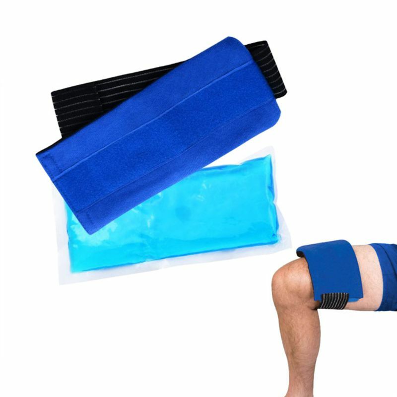M6cc reutilizável bloco de gelo para lesões gel envoltório quente frio terapia alívio da dor com alças costas ombros refrigerador da cintura