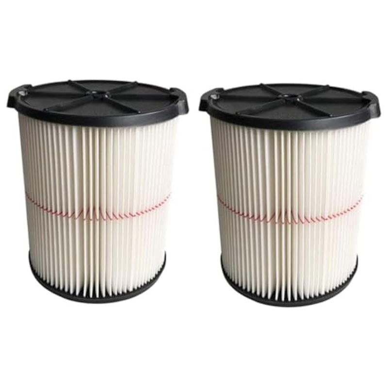 Replacement Cartridge Filter for Craftsman 9-38754 General Purpose for 5 to 20 Gallon 2Pc Vacuum Cleaner Filter