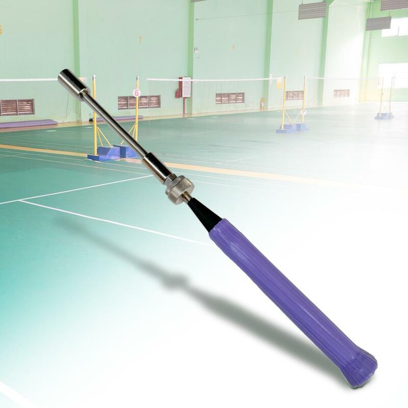 Paletka do badmintona trening swingu golfowego trener piłki z piór do ćwiczeń dorosłych dzieci
