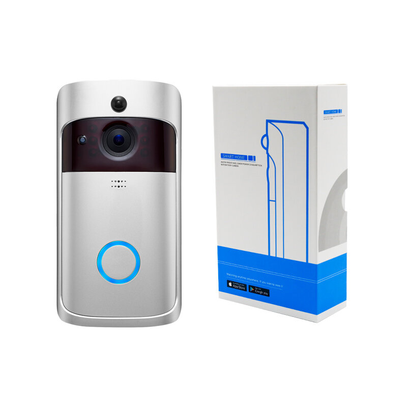 2MP 1080P Wireless WIFI IP Doorbell Tuya APP Battery Power Low Comsunption Video Door Phone Visual Door Viewer