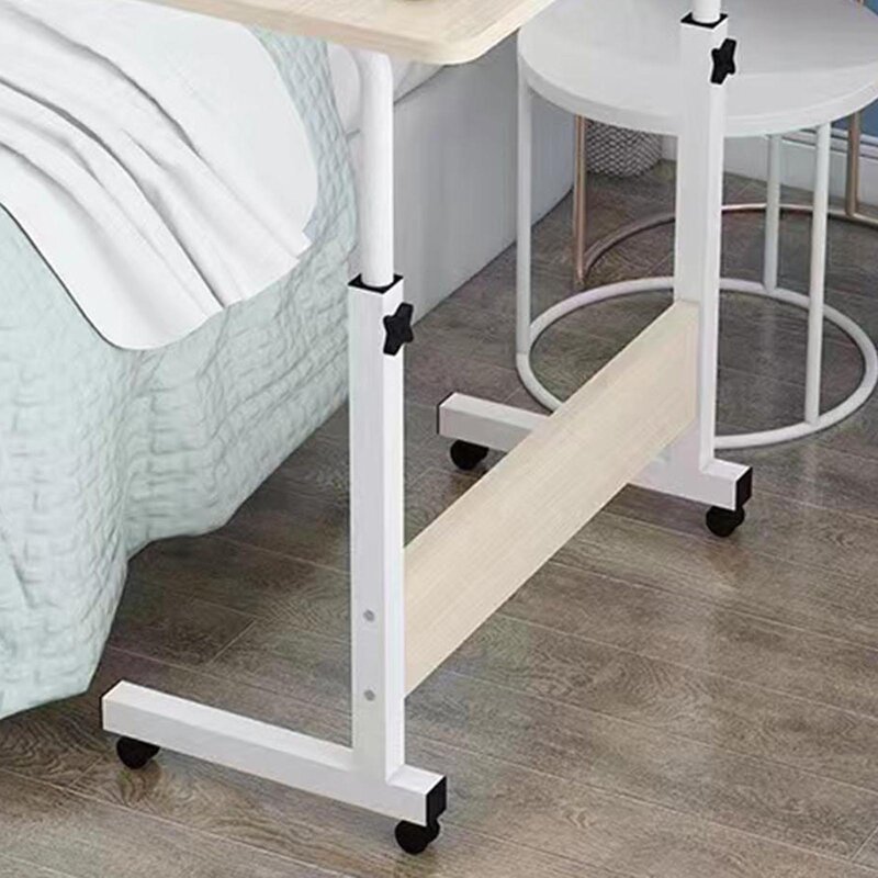 Altura ajustável Lazy Bedside Sofa Desk, Mobile Standing Desk, Desk Laptop removível para cama, 40x60cm