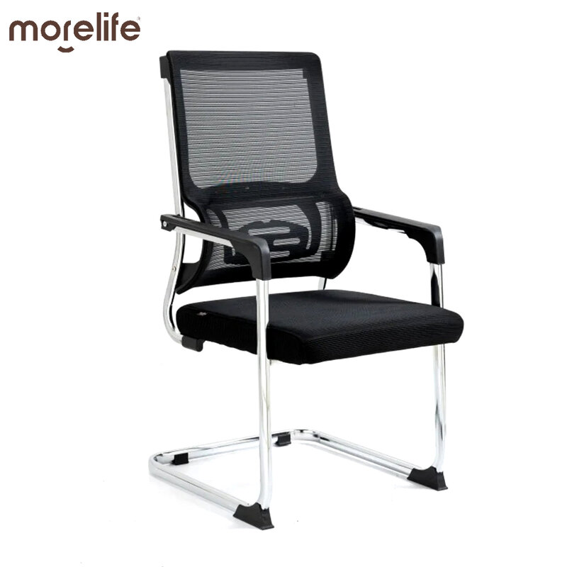 Wygodne krzesło konferencyjne o kształcie łuku do długich sesji siedzących, ergonomiczne krzesło do pracy na komputerze fotel gamingowy w kształcie łuku