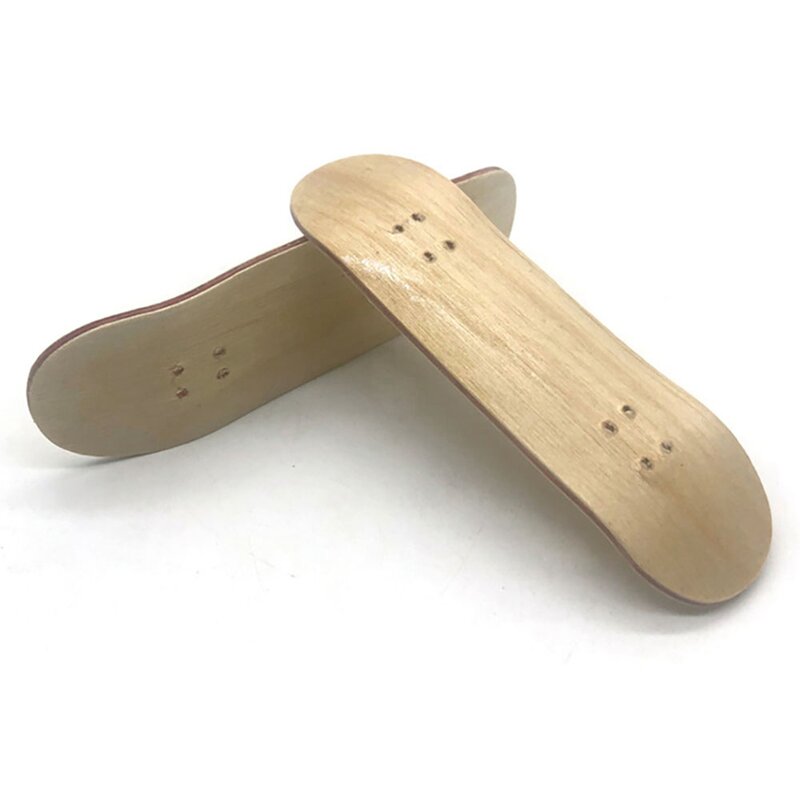 10 Pcs New Replacement Wooden Board Finger Skateboard Parts for Finger Skateboards